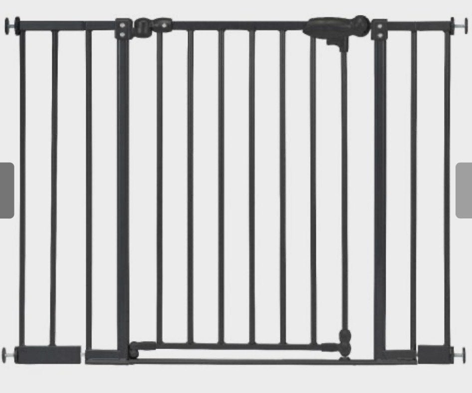 Verstelbaar metalen traphekje 75-102 cm, 75 cm hoog, Ophalen, Nieuw, 100 tot 115 cm, Klemhekje