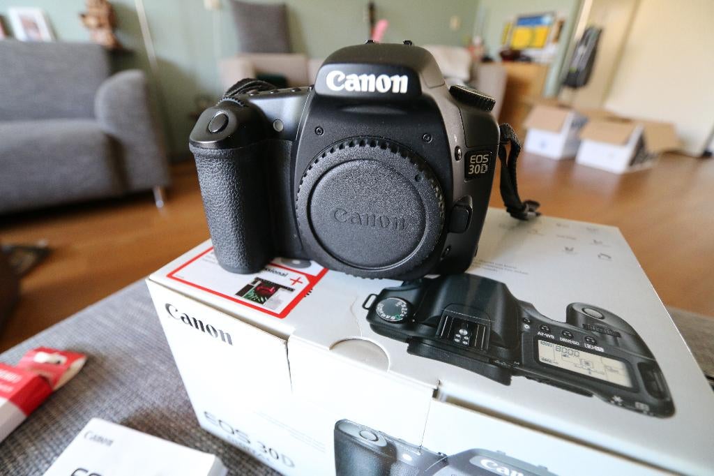 Canon EOS 30D body, Audio, Tv en Foto, Fotocamera's Digitaal, Gebruikt, Spiegelreflex, Canon, 8 Megapixel