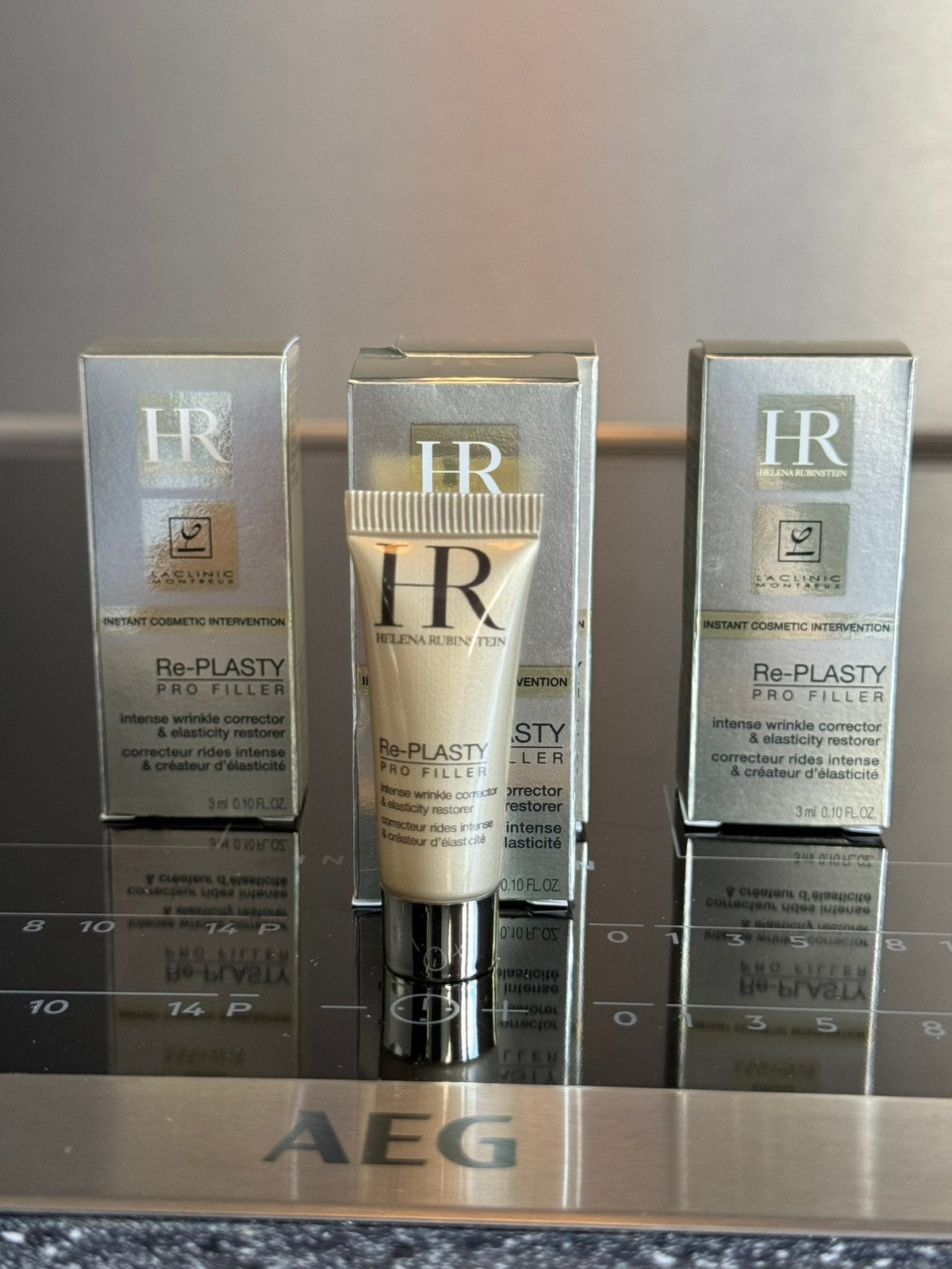 Helena Rubinstein re-plasty pro filler 4x3ml, Ophalen of Verzenden, Nieuw, Gehele gezicht, Verzorging