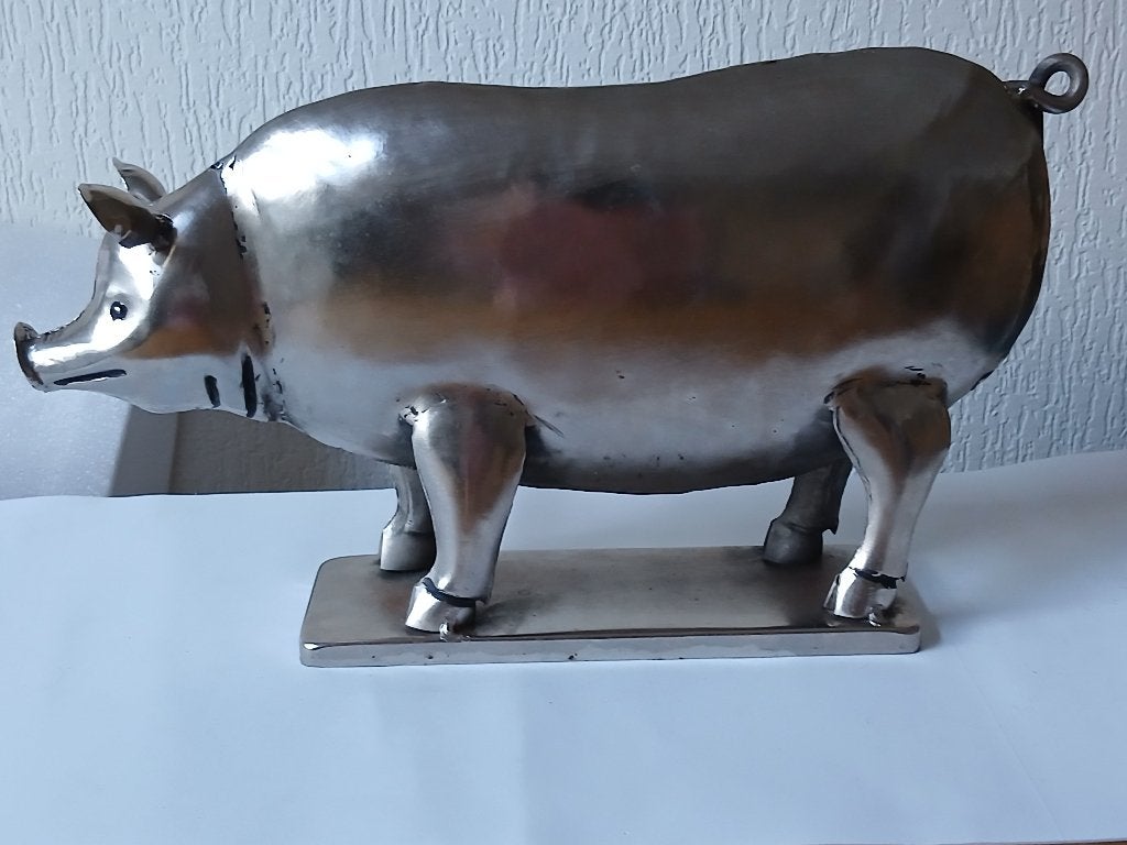 Groot Metalen Varken, Ophalen of Verzenden