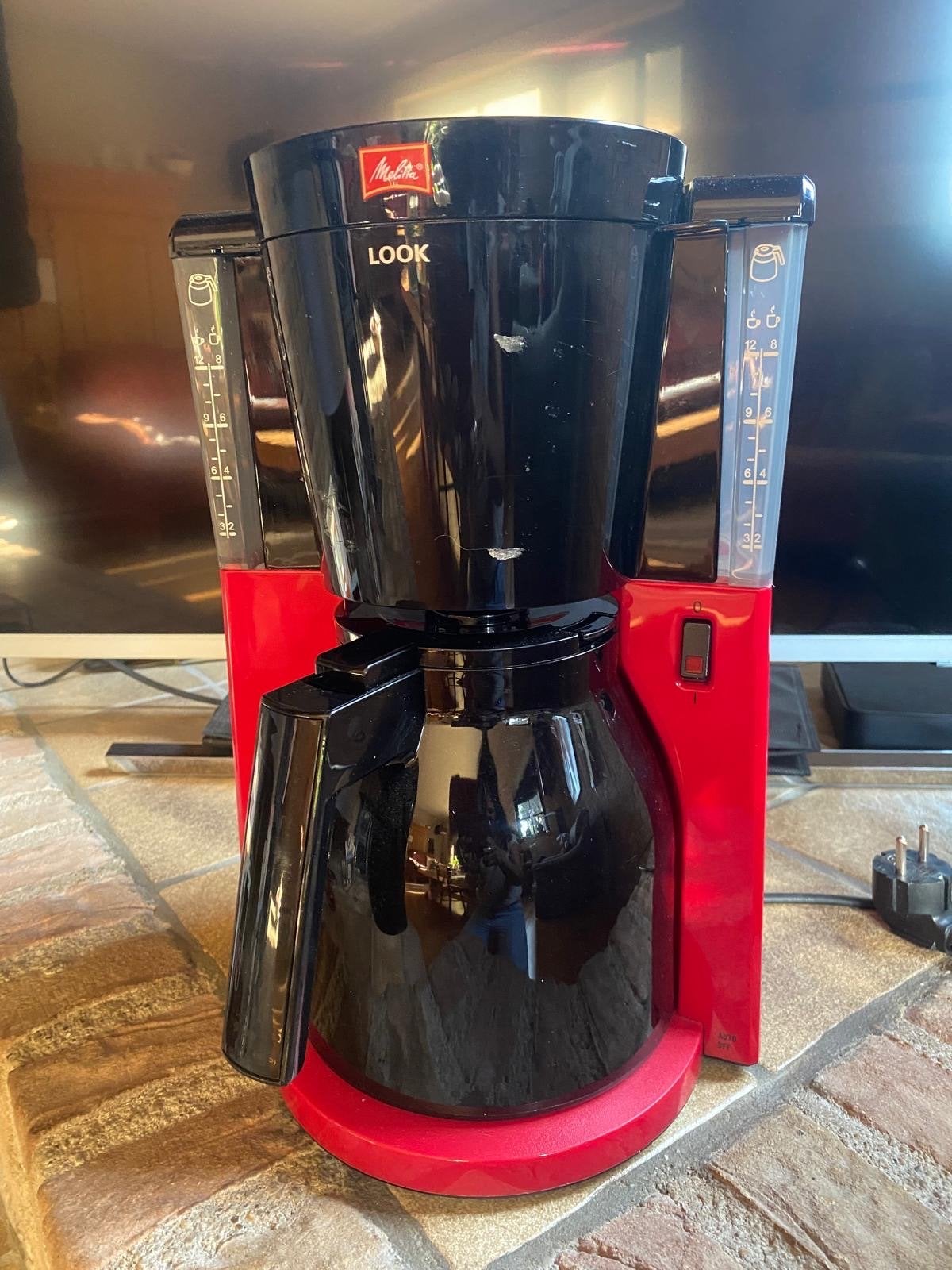 Melitta Look Koffiezetapparaat - Zo goed als nieuw, Ophalen, 10 kopjes of meer, Koffiemachine, Gemalen koffie