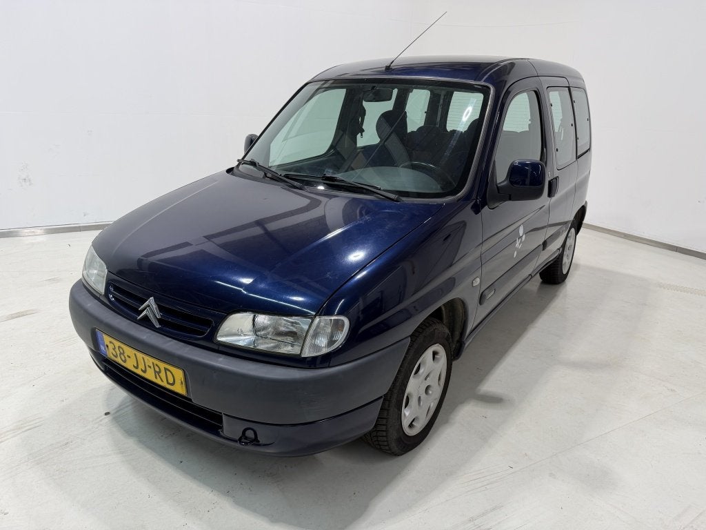 Citroën Berlingo 1.4i Multispace (bj 2002), Auto's, Stof, 4 cilinders, Blauw, 49 €/maand