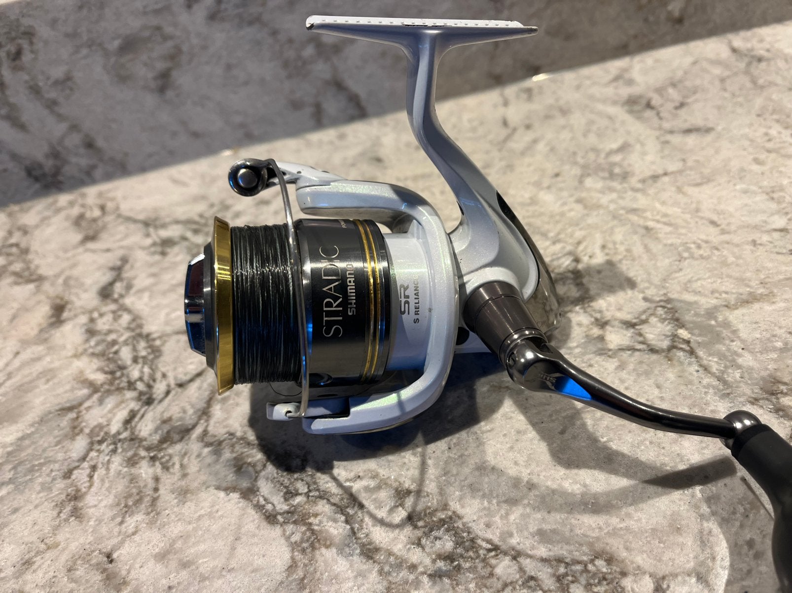 Shimano Stradic 5000 FJ, Ophalen of Verzenden, Zo goed als nieuw, Molen