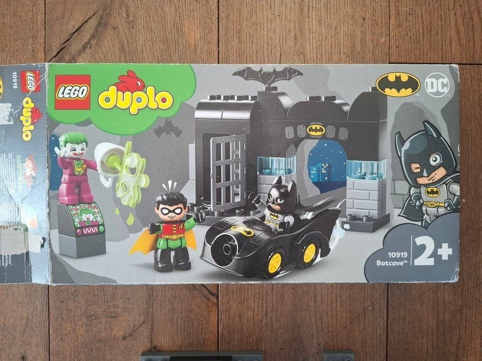 Lego Duplo 10919 Batcave Batman Robin Joker compleet, Kinderen en Baby's, Speelgoed | Duplo en Lego, Overige thema's, Ophalen of Verzenden