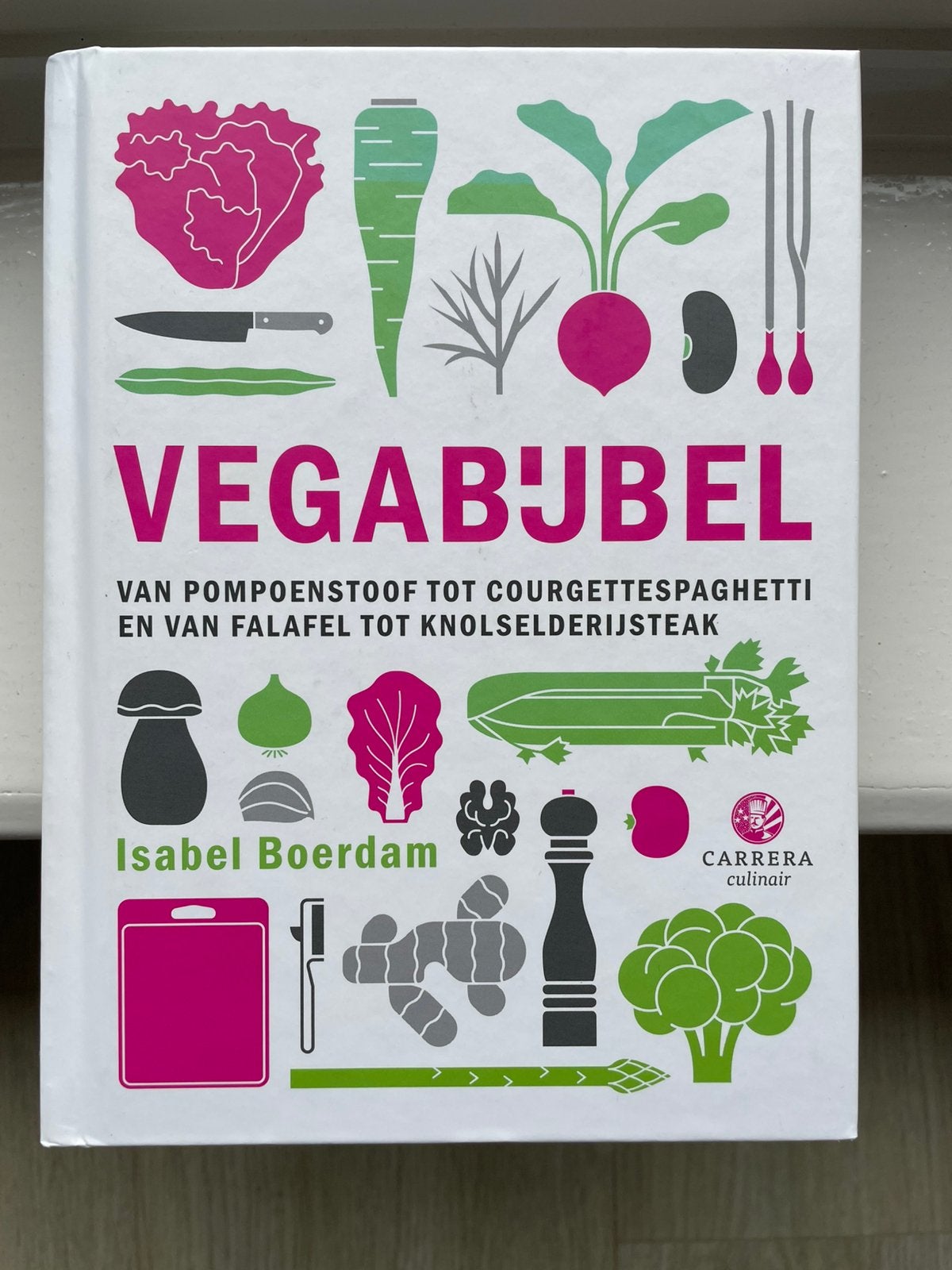 Vegabijbel Isabel Boerdam., Ophalen of Verzenden, Zo goed als nieuw, Gezond koken