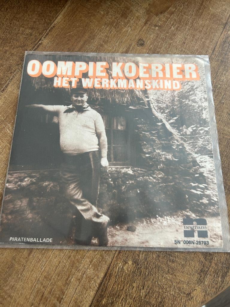 Oompie Koerier-Het Werkmanskind., 7 inch, Single, Ophalen of Verzenden, Zo goed als nieuw