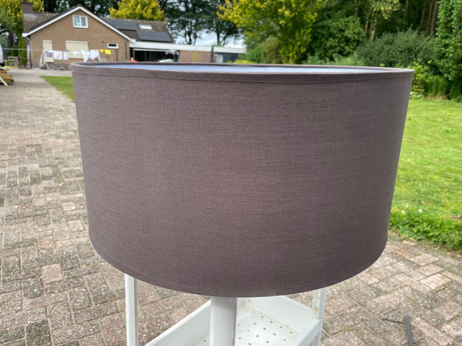 4x lampen kap home sweet home bling chocolate, Ophalen of Verzenden, Nieuw, Minder dan 100 cm