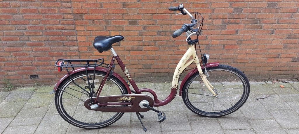 Lage instap fiets 26", Versnellingen, Ophalen, Overige merken, 53 tot 56 cm