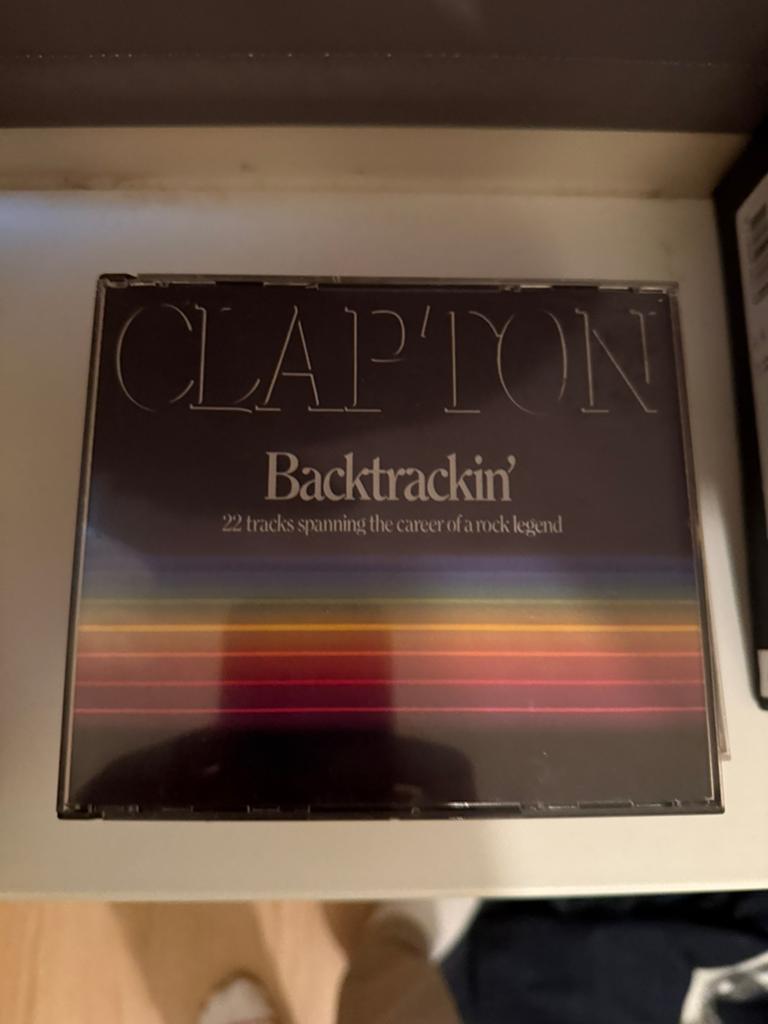 2 cd box eric clapton backtrackin, Cd's en Dvd's, Ophalen of Verzenden, Zo goed als nieuw, Poprock