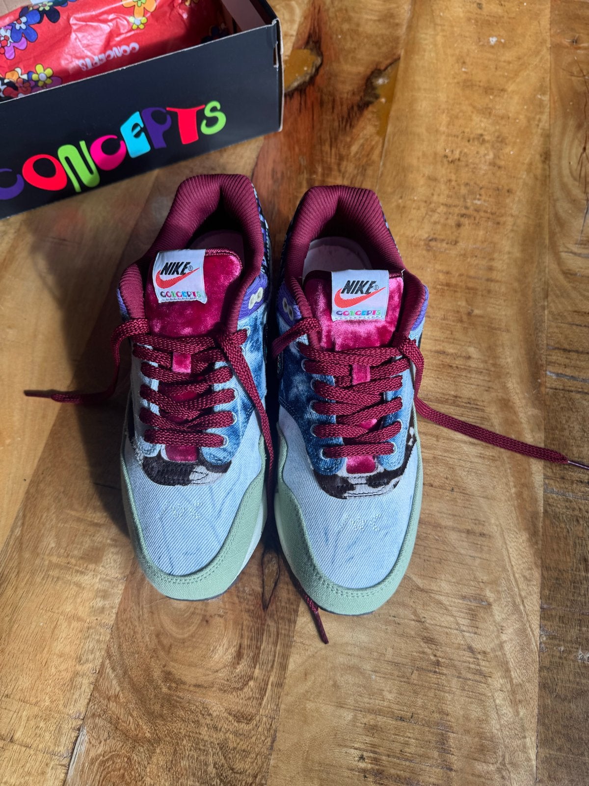Nike Air Max 1 SP Concepts 'Mellow' - Maat 41 dames, Kleding | Heren, Overige kleuren, Nieuw, Ophalen of Verzenden, Sneakers of Gympen