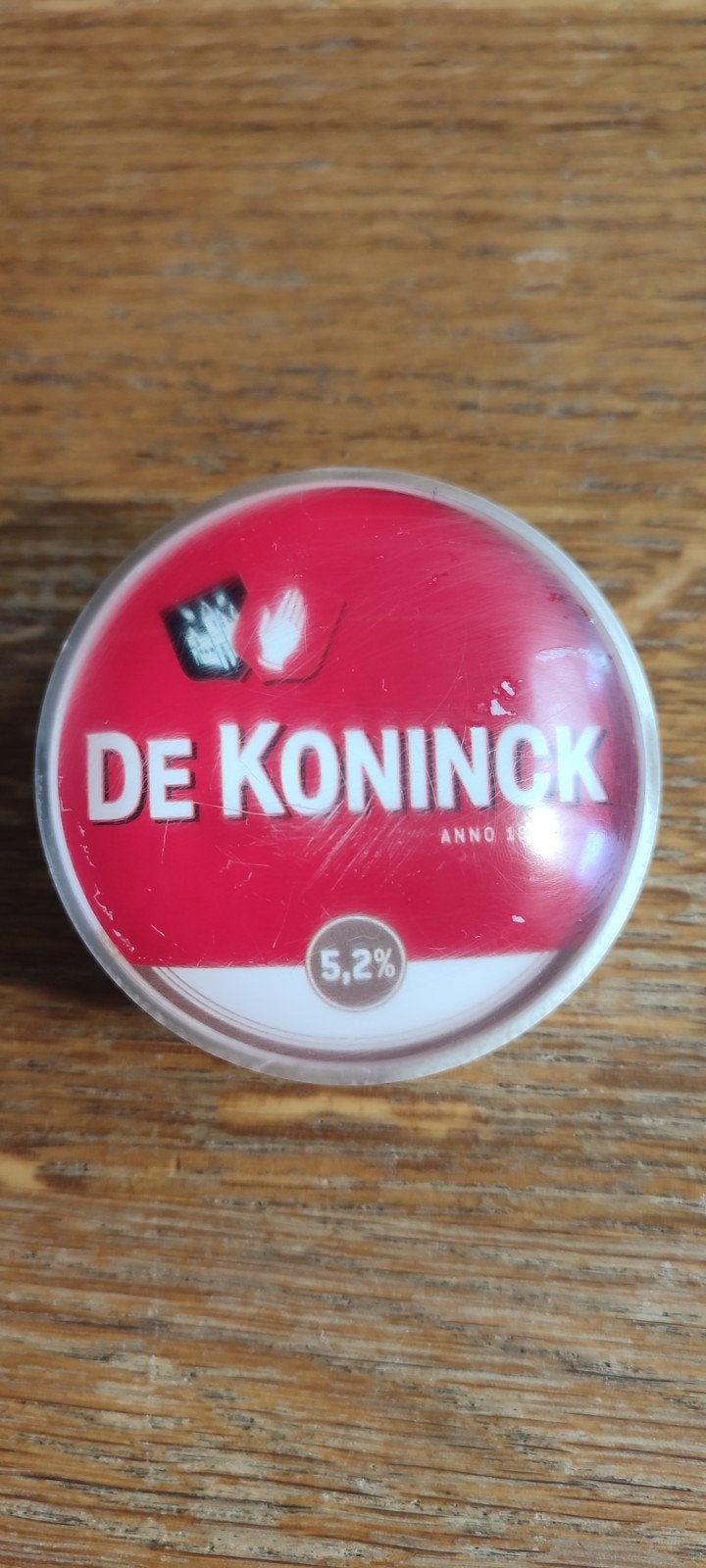 De Koninck taplens - 5,2%, Ophalen of Verzenden, Gebruikt, Overige typen, De Koninck