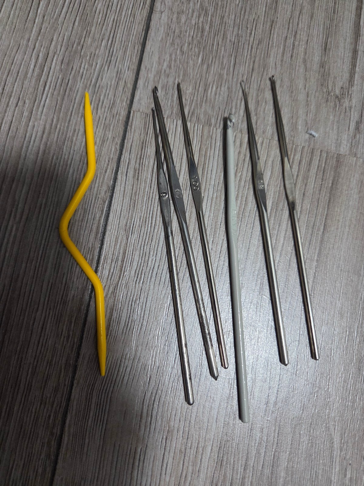 Haaknaalden en breinaalden set, Hobby en Vrije tijd, Breien en Haken, Ophalen of Verzenden, Gebruikt, Breien of Haken, Naald