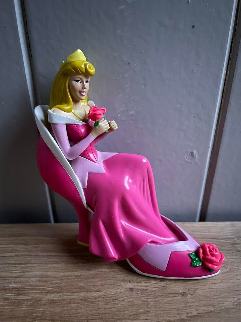 Doornroosje Disney taart -topper -decoratie beeldje feest., Ophalen of Verzenden, Zo goed als nieuw, Fantasy
