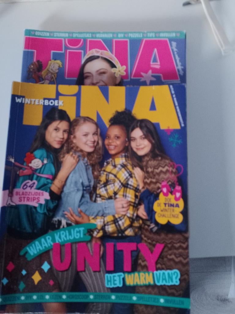 Tina Winterboek met Unity - Zo goed als nieuw, Ophalen of Verzenden, Zo goed als nieuw, Damesbladen