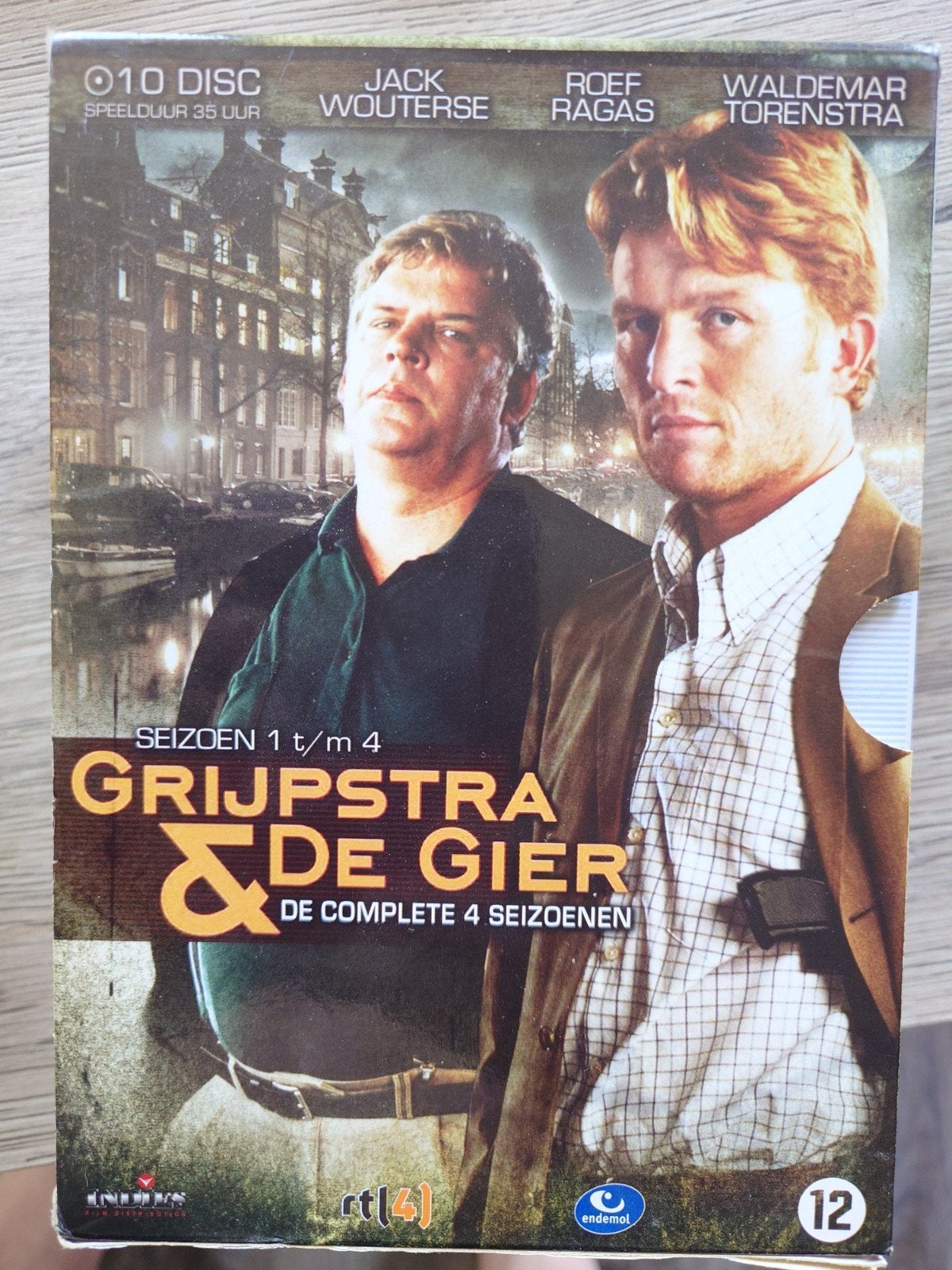grijpstra en de gier S1 tm S4 de complete serie, Alle leeftijden, Ophalen of Verzenden, Zo goed als nieuw