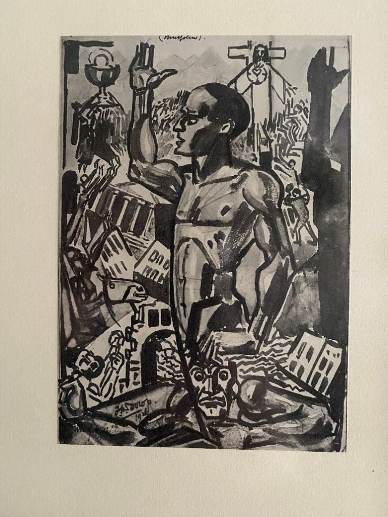 Oude  Prent  Jan  Toorop  .  1926, Ophalen of Verzenden