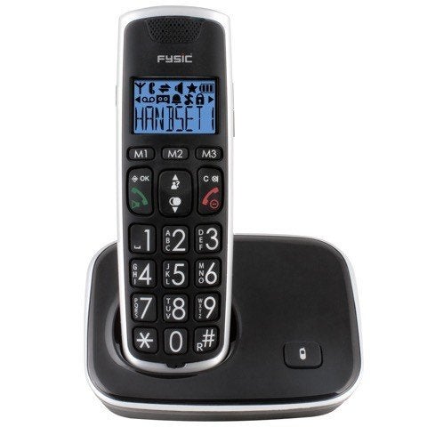 Senioren dect telefoon Fysic FX-6000, Telecommunicatie, Ophalen of Verzenden, Zo goed als nieuw, 1 handset, Stralingsarm