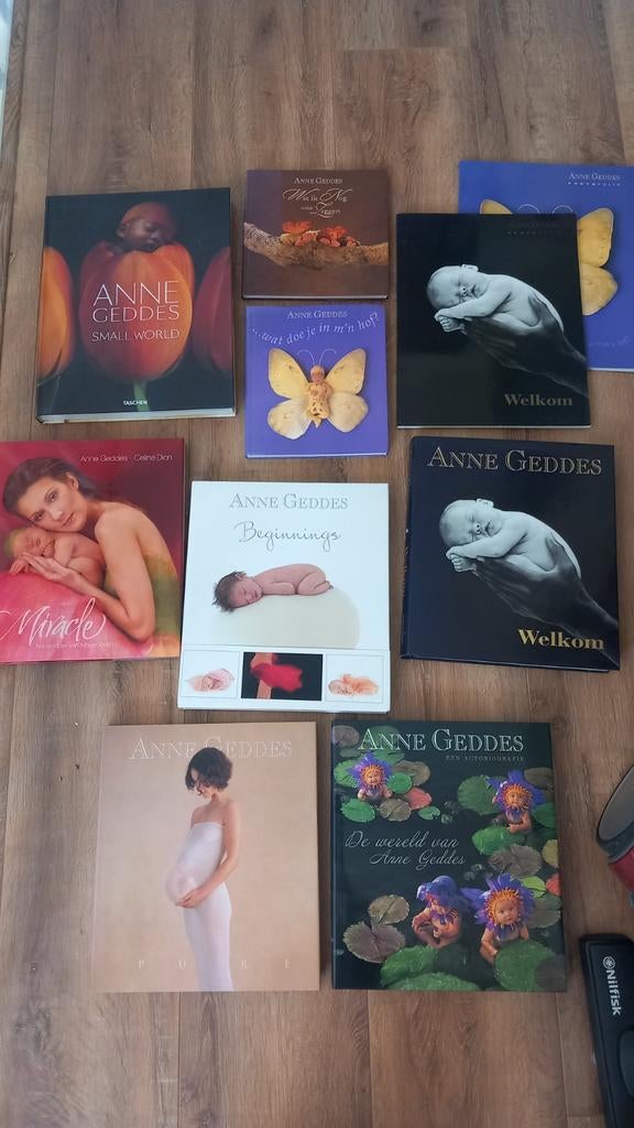 Grote collectie Anne Geddes boeken - 10 stuks, Boeken, Ophalen, Gelezen, Zwangerschap en Bevalling, Anne Geddes