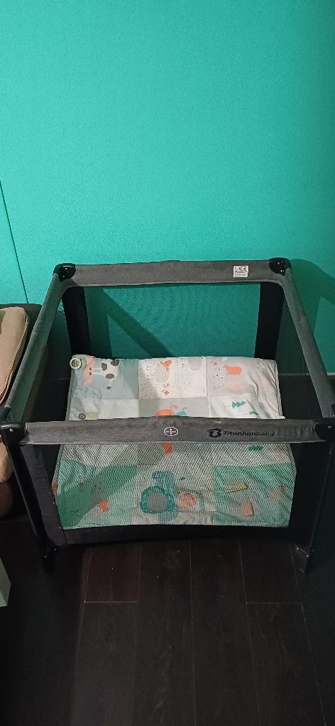 BOXEN met verhoger 100x100 cm nclusief draagtas, Ophalen, Zo goed als nieuw, Vierkant, In hoogte verstelbaar