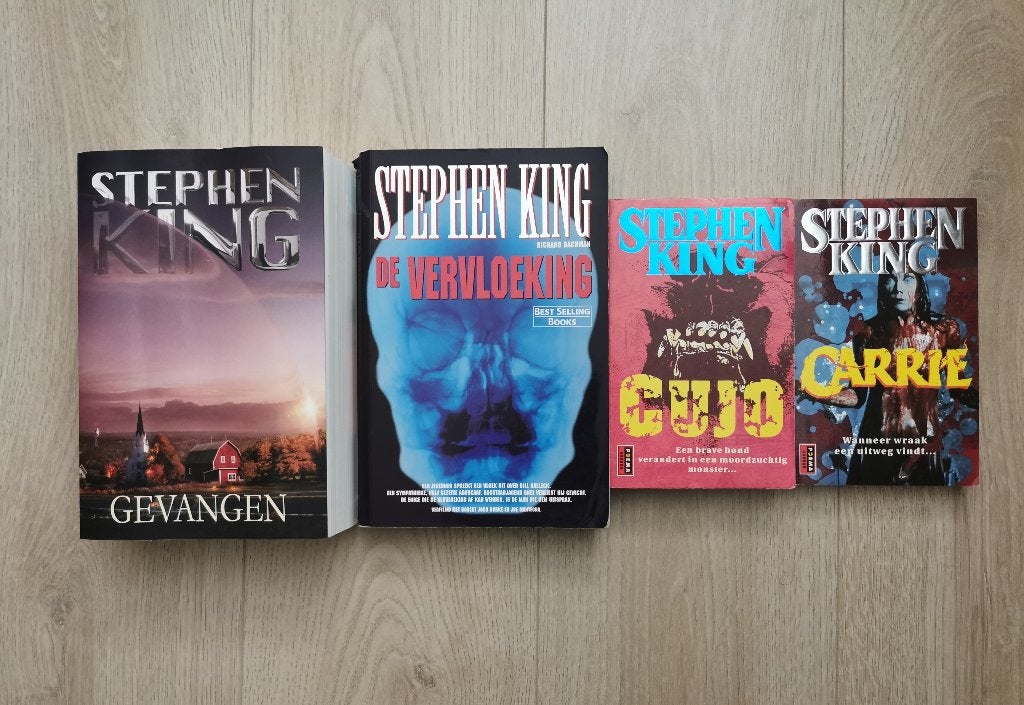 38 ..4 x stephen king, Ophalen of Verzenden, Gelezen