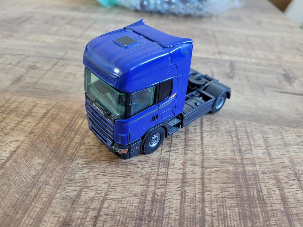 Scania truck, Hobby en Vrije tijd, Modelauto's | 1:50, T, T, Zo goed als nieuw, Tekno