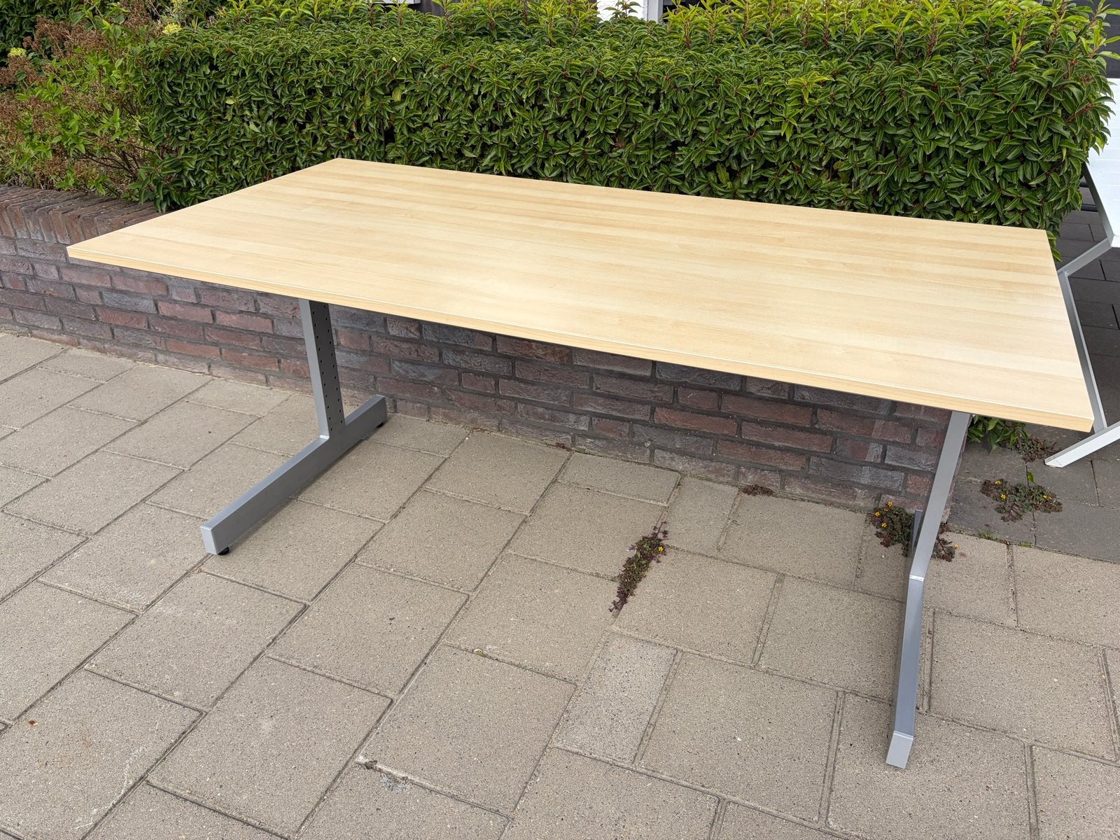 Ruim bureau 160x80 cm, Ophalen, 160 cm, Gebruikt, Spaanplaat of MDF