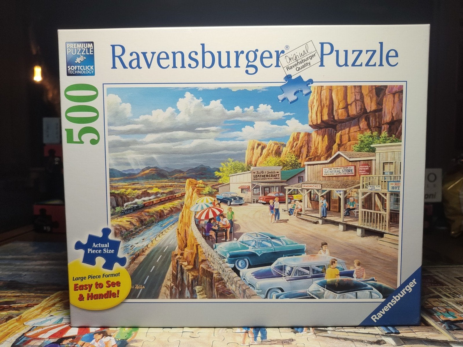 Ravensburger puzzel 500 XL stukjes, Hobby en Vrije tijd, Denksport en Puzzels, Ophalen of Verzenden, 500 t/m 1500 stukjes, Zo goed als nieuw