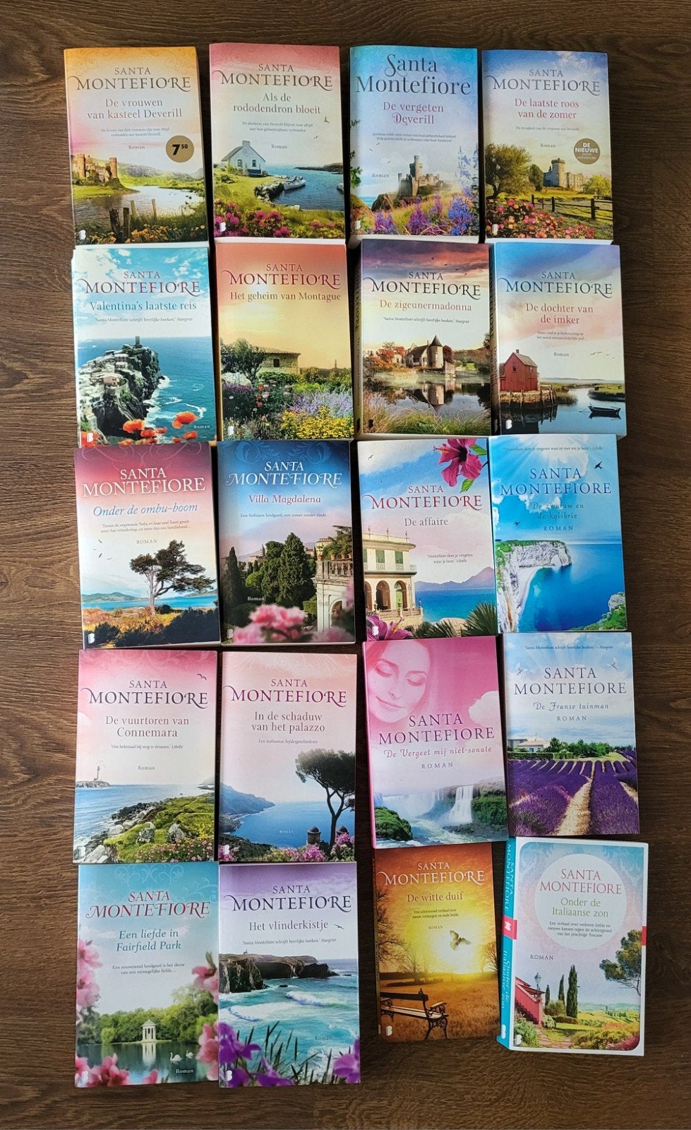 20 boeken van Santa Montefiore. Alles in één verkoop., Boeken, Ophalen of Verzenden, Gelezen, Santa Montefiore