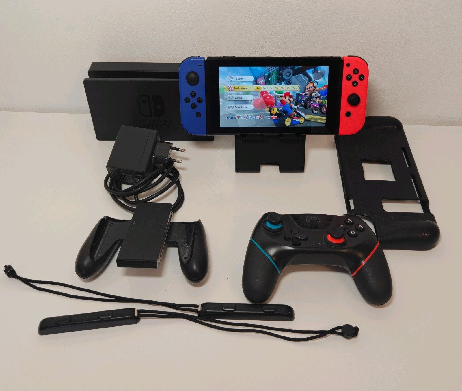 Nintendo Switch V2, Gebruikt, Nintendo switch, Racen en Vliegen, Ophalen of Verzenden