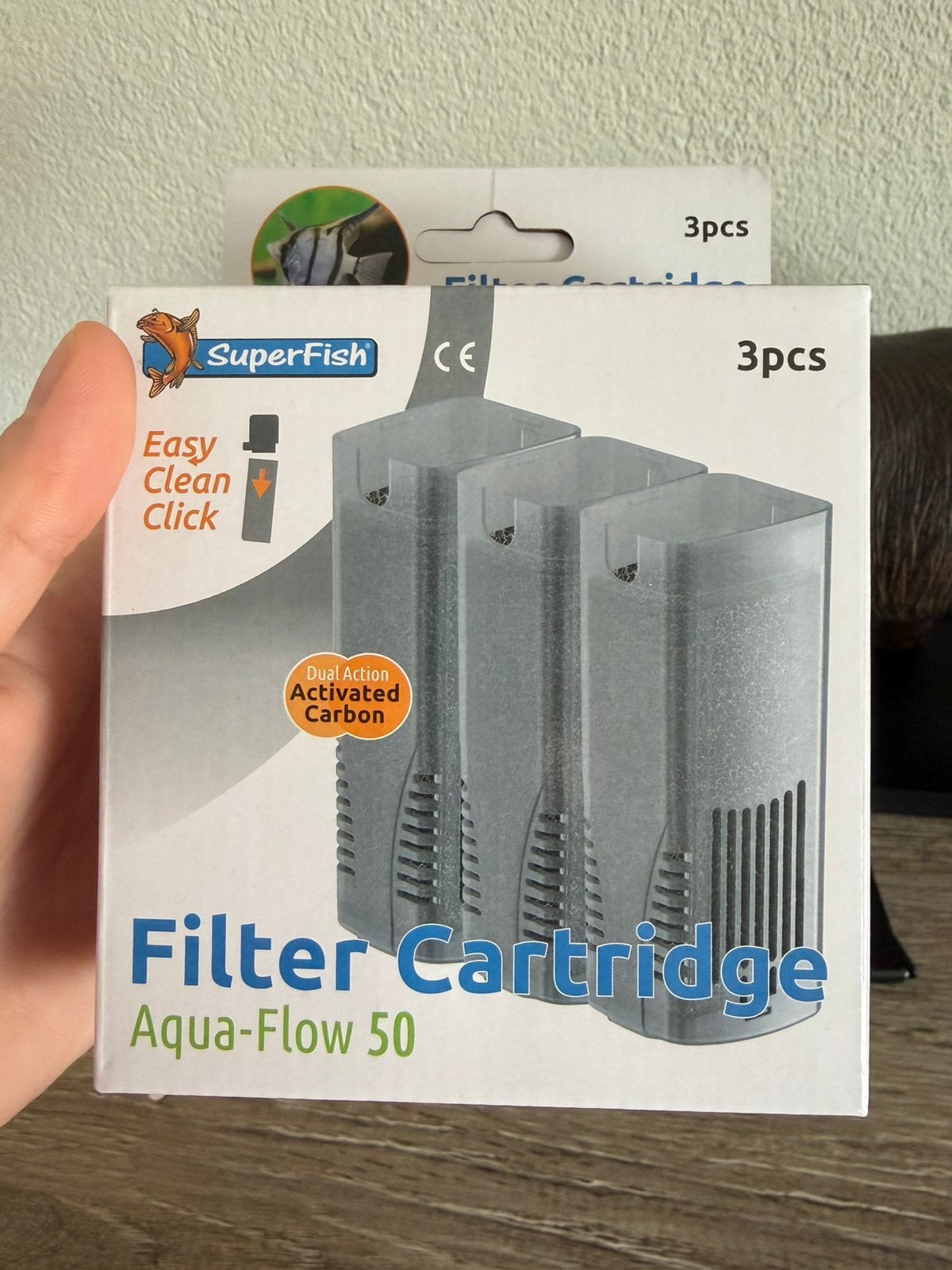 Super fish filter cartridge, Ophalen, Zo goed als nieuw