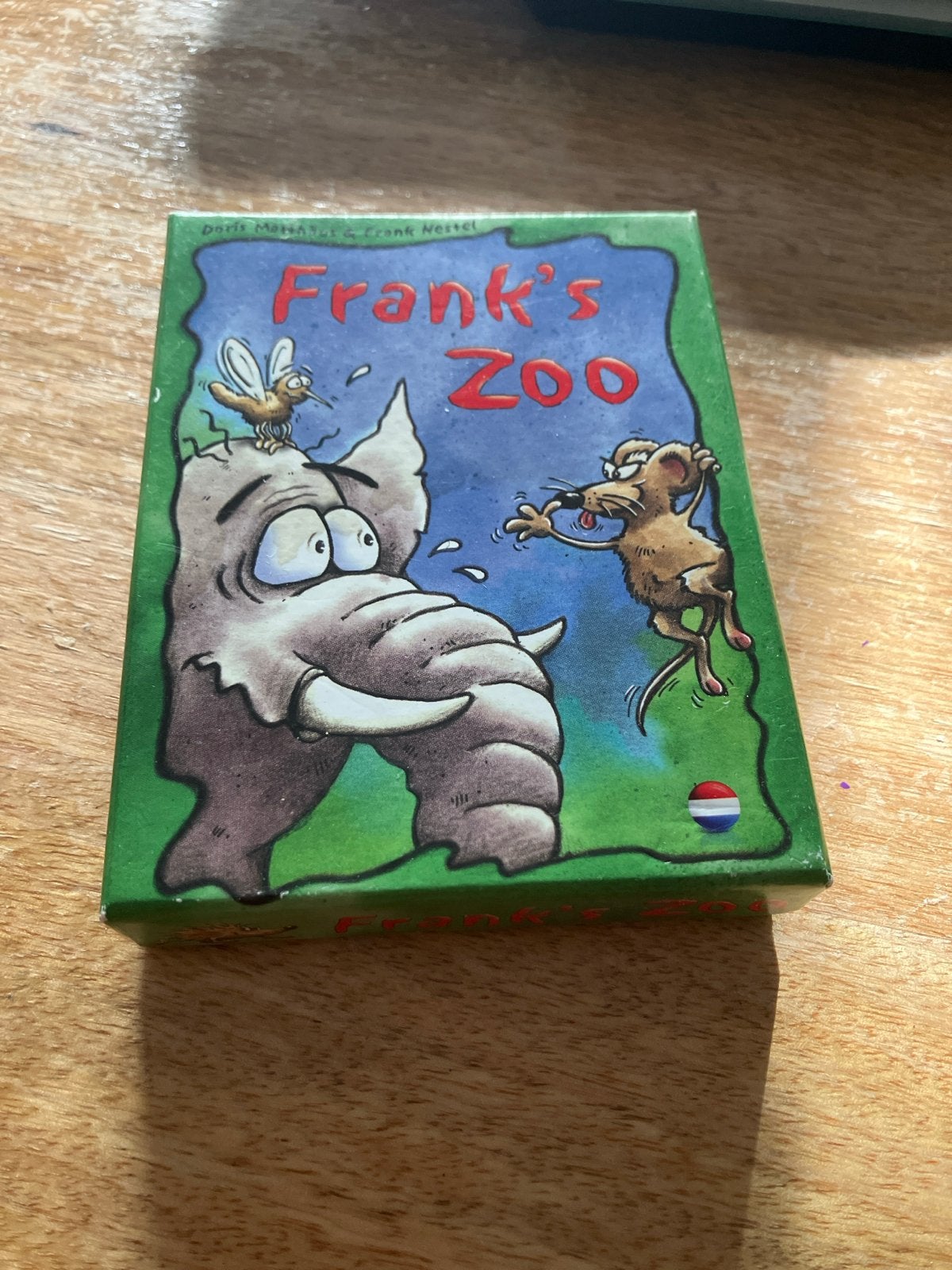 Frank's Zoo Kaartspel - Leuk voor het hele gezin!, Hobby en Vrije tijd, Drie of vier spelers, Ophalen of Verzenden, Zo goed als nieuw