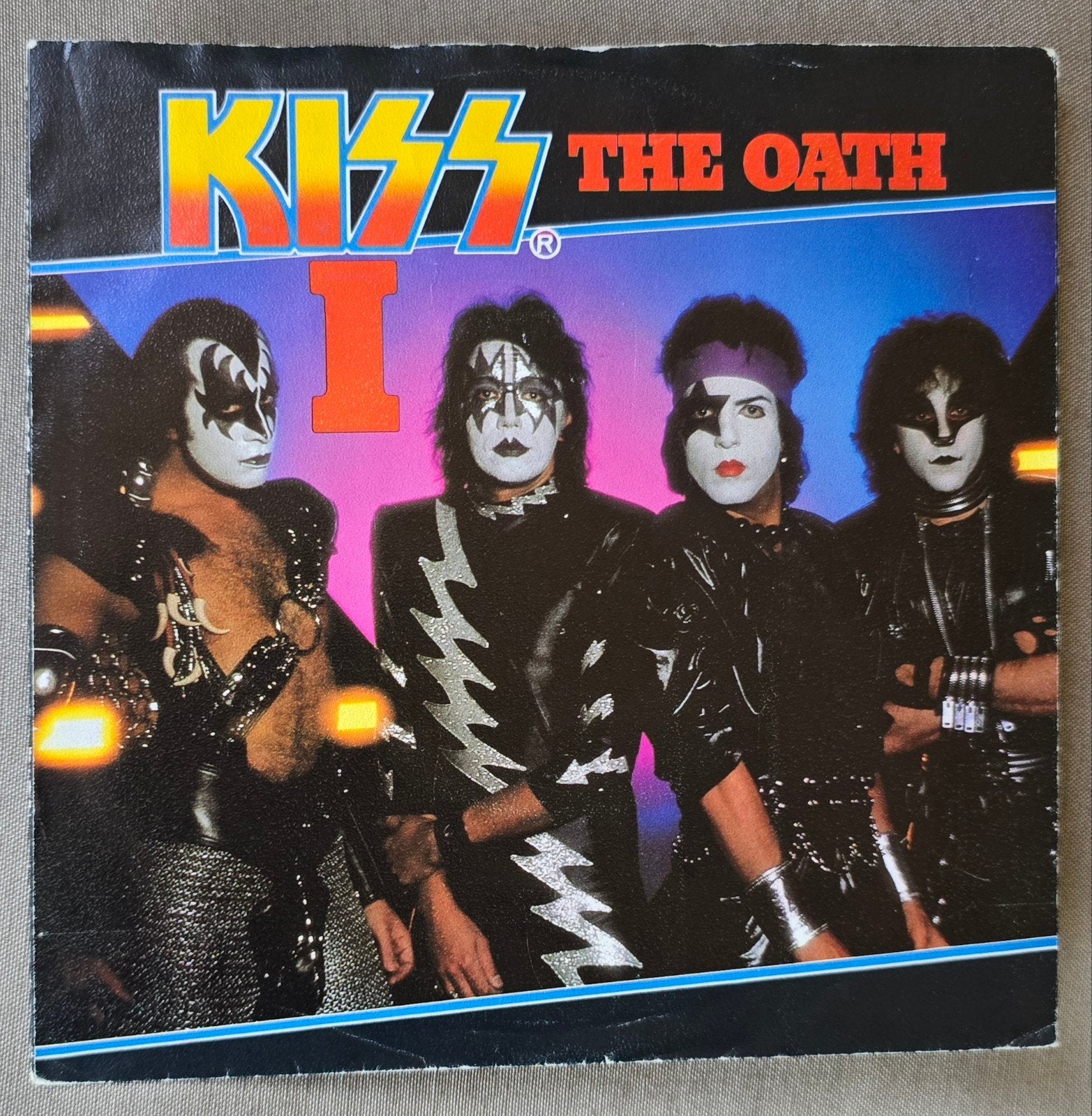 KISS SINGLE, Cd's en Dvd's, Vinyl Singles, Overige genres, 7 inch, Single, Zo goed als nieuw