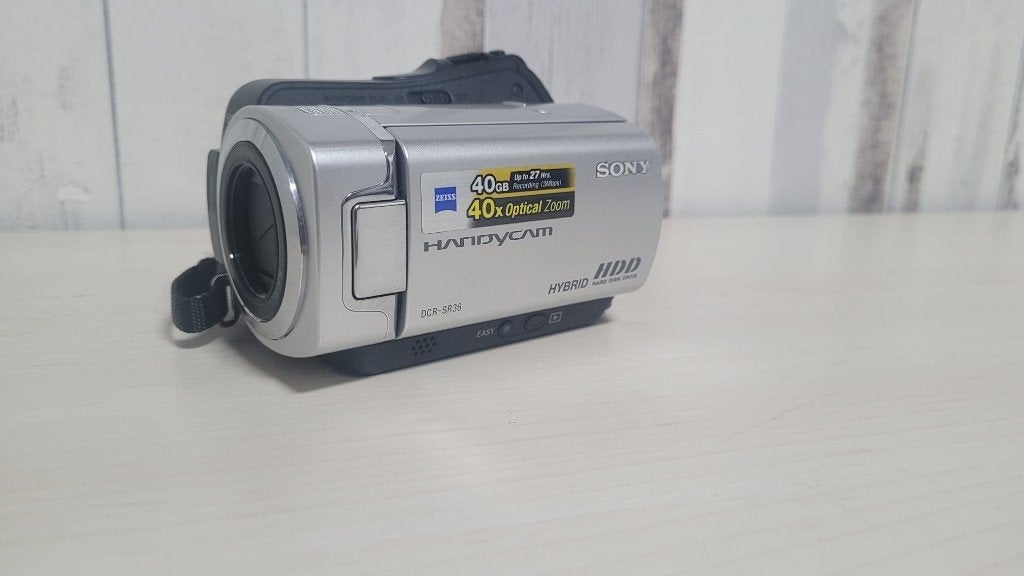 Sony Handycam DCR-SR36 800kpx, 20x of meer, Ophalen of Verzenden, Sony, Camera