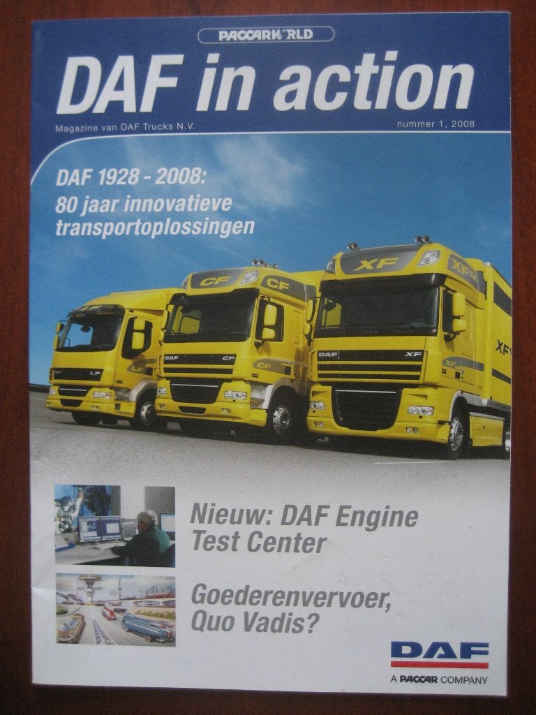 DAF In Action (nr. 1 2008), Ophalen of Verzenden, Nieuw, Overige merken