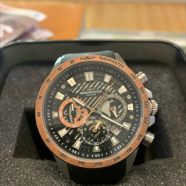 Aeromeister, Sieraden, Tassen en Uiterlijk, Horloges | Heren, Niet ingevuld, Zo goed als nieuw, Niet ingevuld, Niet ingevuld