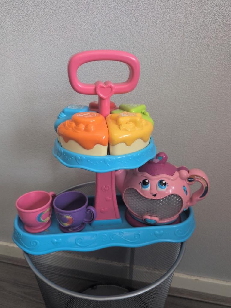VTech Tante Jet Theeset / theeservies met Muziek en Licht, Ophalen of Verzenden, Gebruikt, Meisje