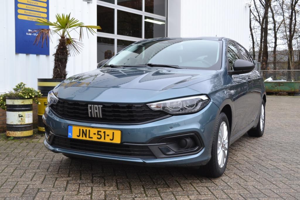 Fiat Tipo Stationwagon 1.0 Life (bj 2021), 12 maanden, Stof, Gebruikt, Blauw