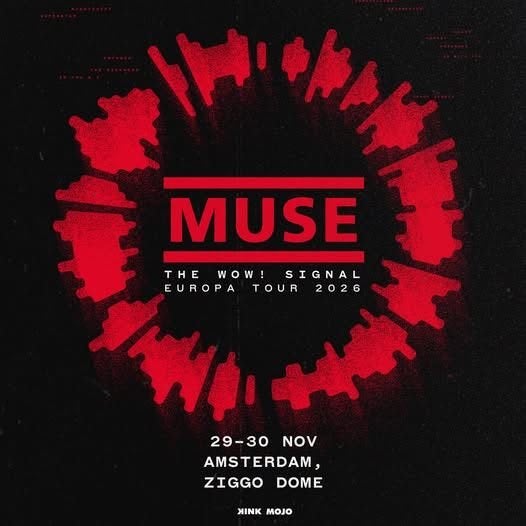 2 x Muse Concert Ziggo Dome Maandag 30 november, Twee personen, November, Rock of Poprock