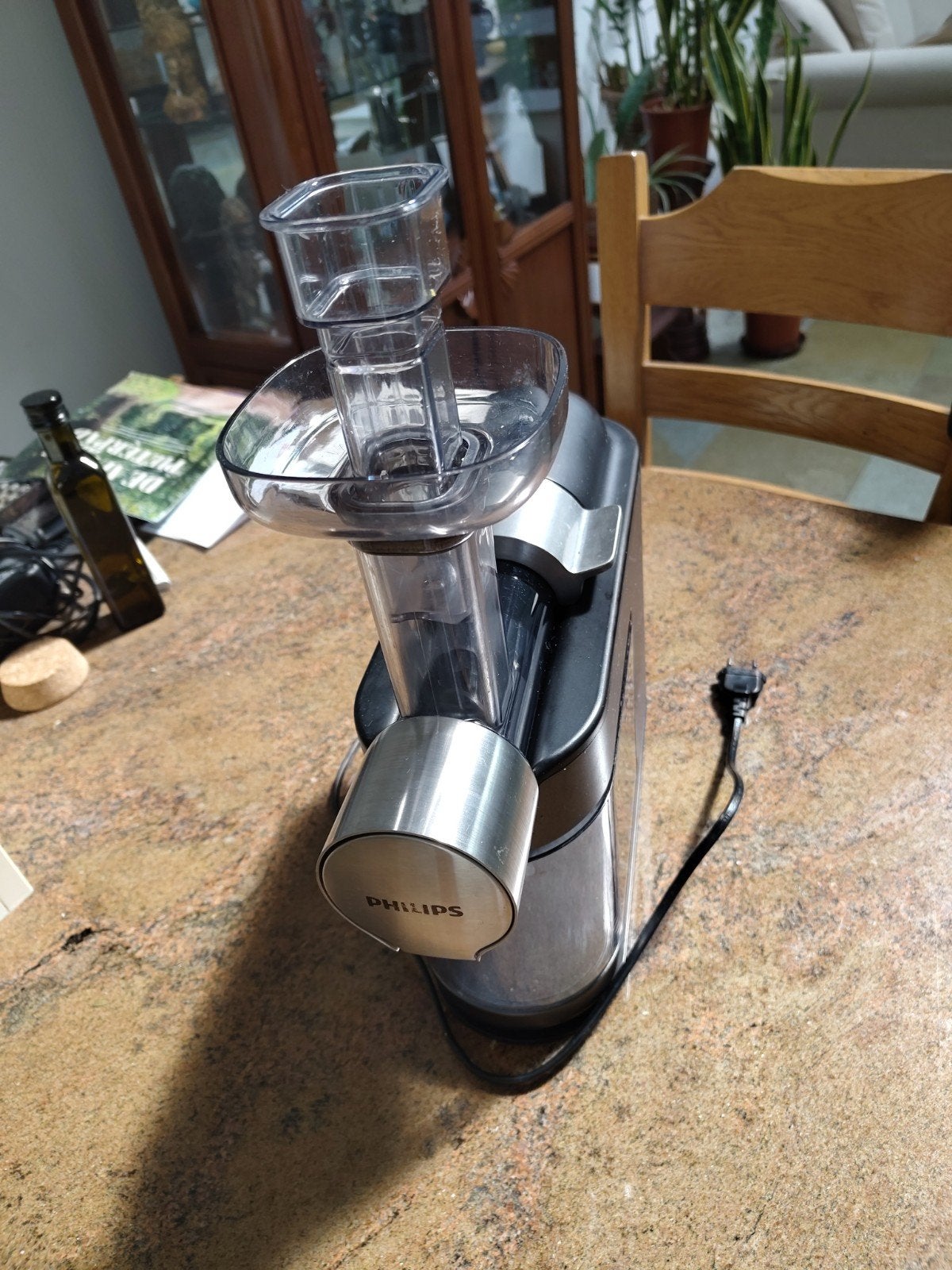 Slow juicer van philips, Witgoed en Apparatuur, Juicers, Ophalen, Gebruikt, Elektrisch, Slowjuicer