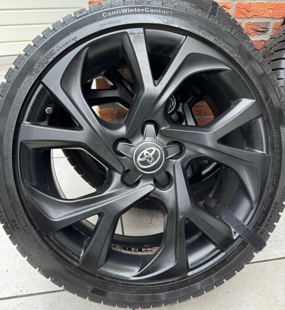 Toyota C-HR 18 inch velgen origineel, Auto-onderdelen, Banden en Velgen, Ophalen, 18 inch, Gebruikt, Banden en Velgen
