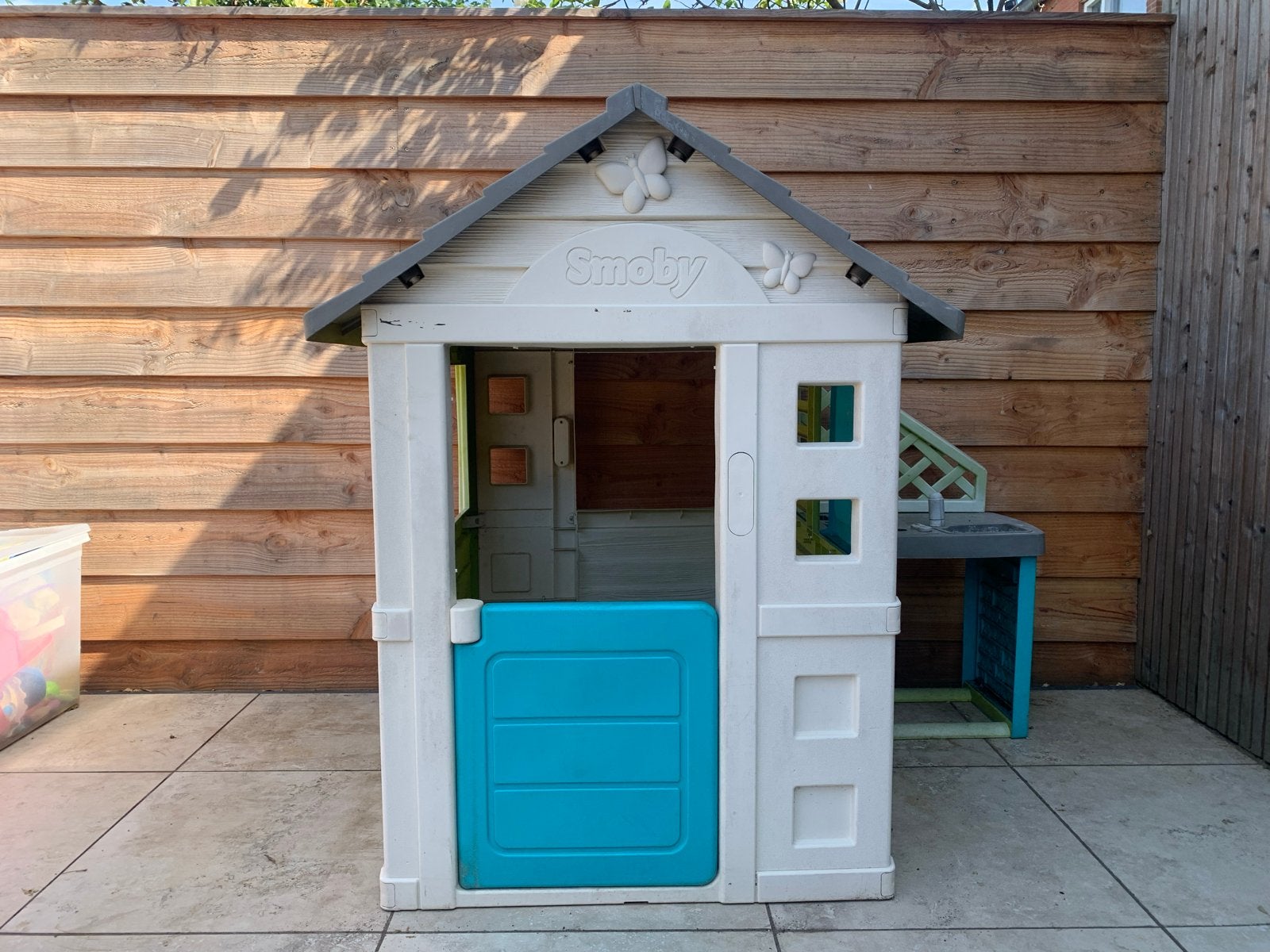 Smoby Speelhuisje met Keuken - Gebruikt, Kinderen en Baby's, Ophalen, Gebruikt, Kunststof