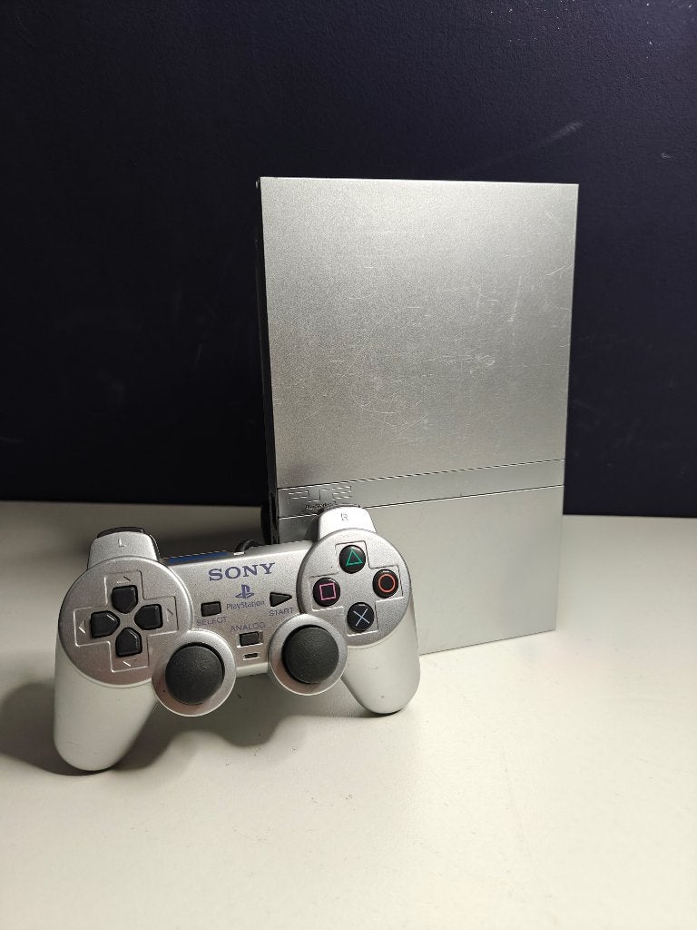 Playstation 2 Slim (Zilver) - Compleet met games!, Memor Media, Met games, Games@memormedia.nl, Ophalen of Verzenden