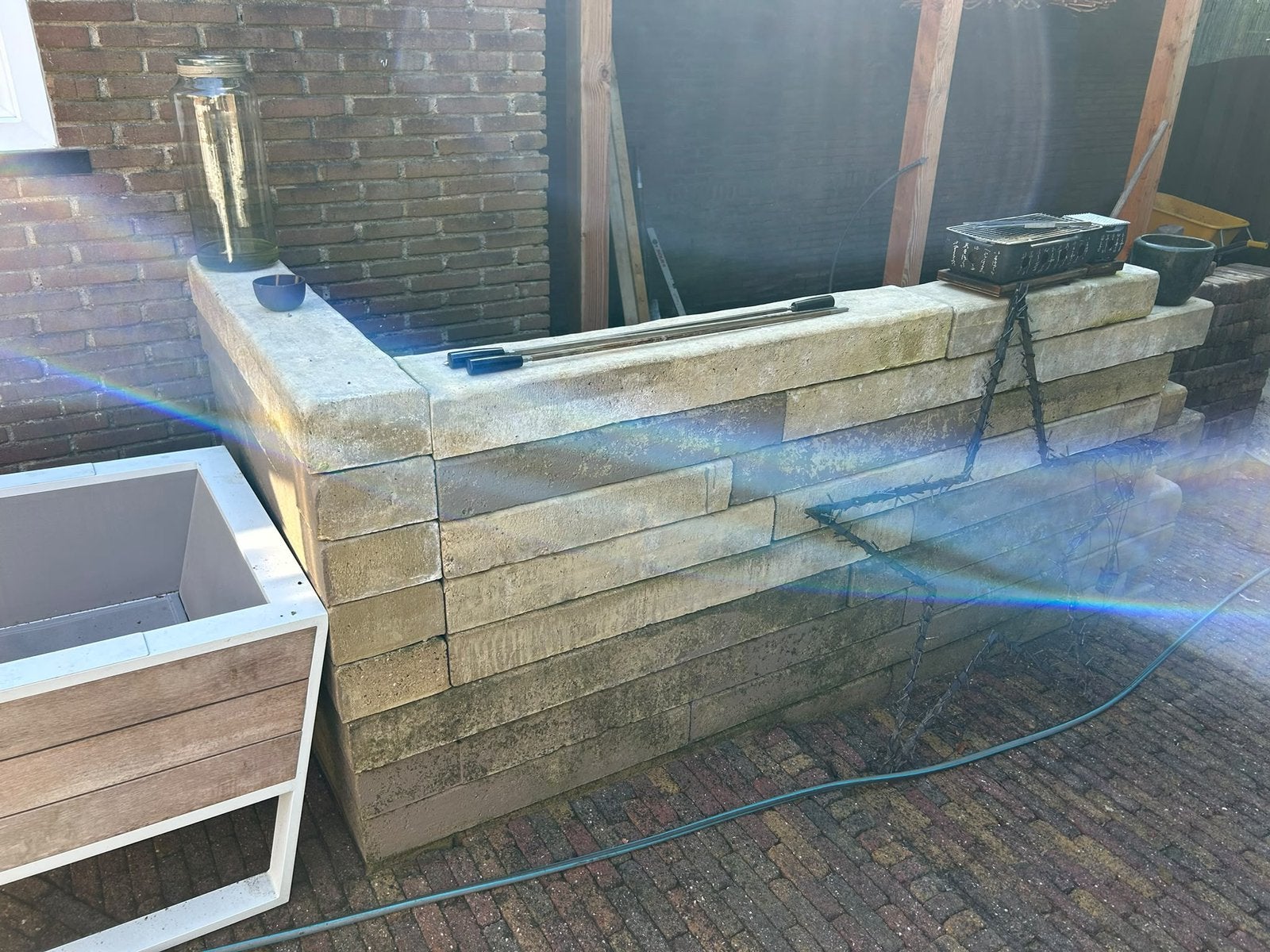 Beton blokken, Ophalen, Zo goed als nieuw, Overige materialen