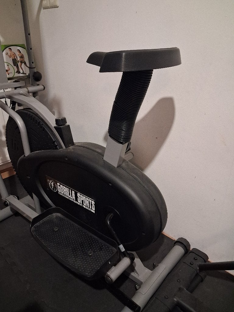 Crosstrainer Gorilla Sports - Zo goed als nieuw!, Ophalen, Benen, Gebruikt, Metaal