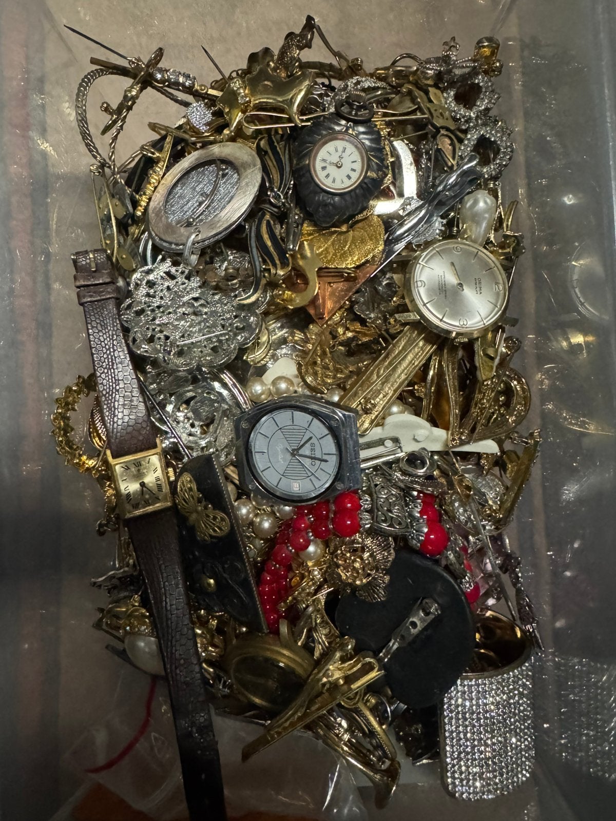 Antieke sieraden uit inboedel, Sieraden, Tassen en Uiterlijk, Ophalen of Verzenden, Overige materialen