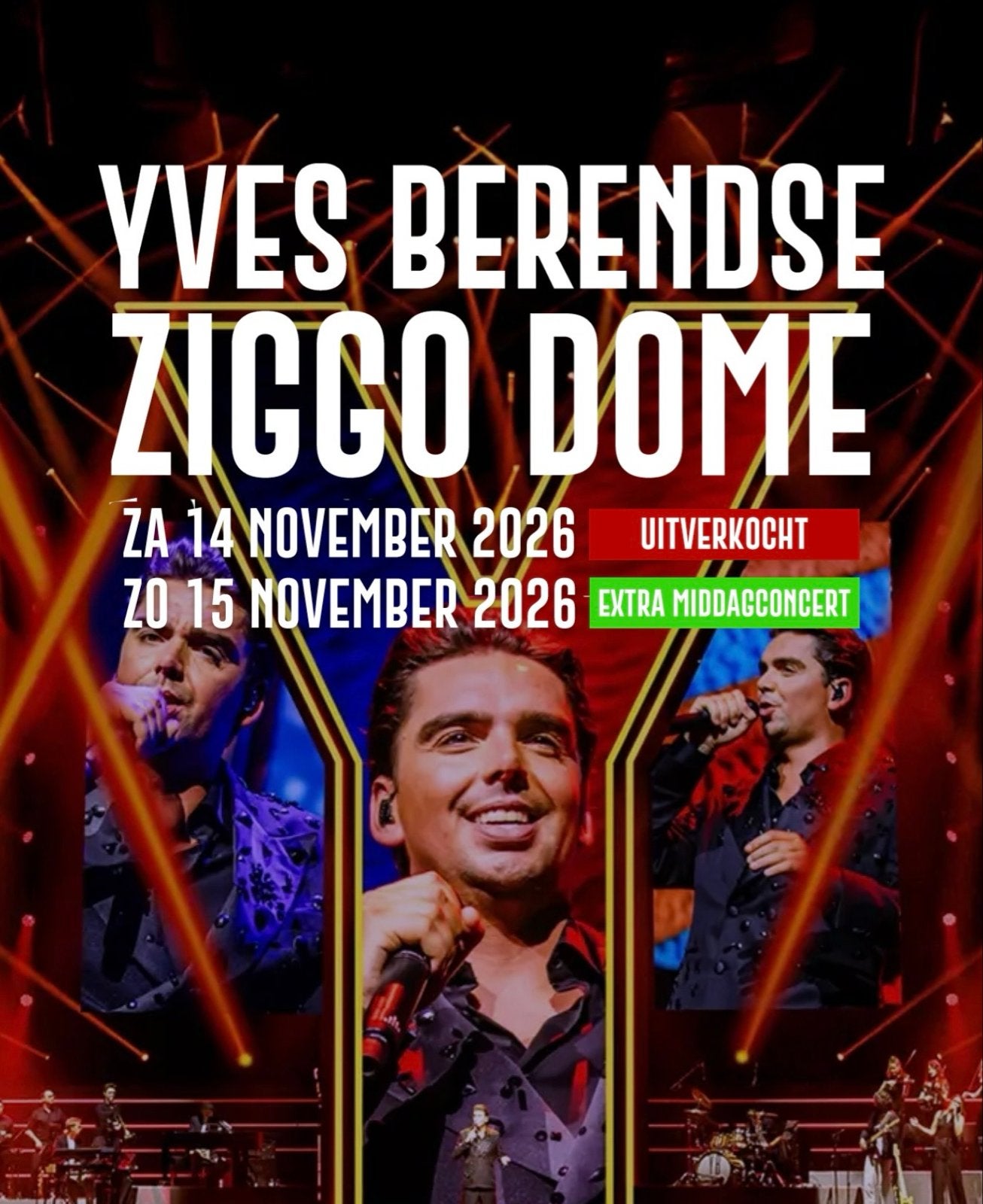 Golden circle staanplaats 14 november 2026, Tickets en Kaartjes, Concerten | Pop, Eén persoon, November