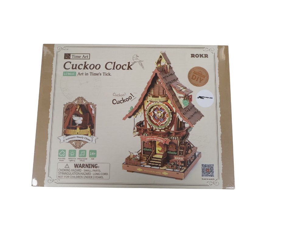 Robotime Cuckoo Clock LC901C, Ophalen of Verzenden, Nieuw