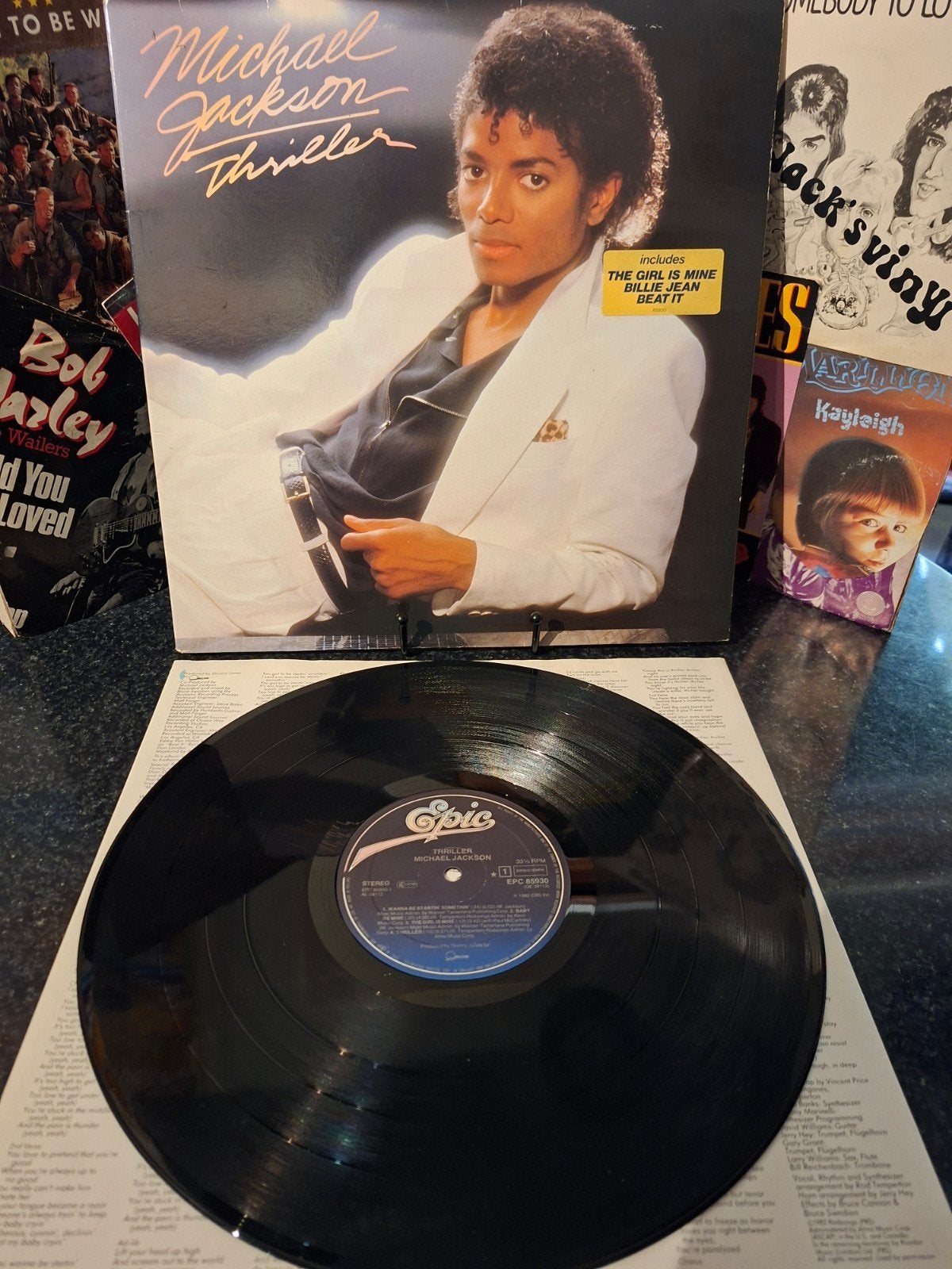 Michael Jackson - Thriller LP (1982), LP, Gebruikt, Pop, Overige formaten