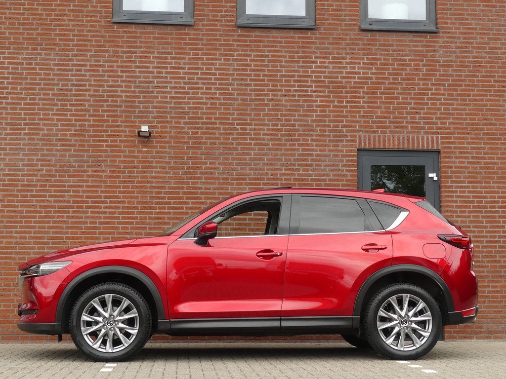 Mazda CX-5 2.5 SkyActiv-G 194 Luxury / Schuifdak / Trekhaak, 4 cilinders, 2000 kg, Leder, Bedrijf