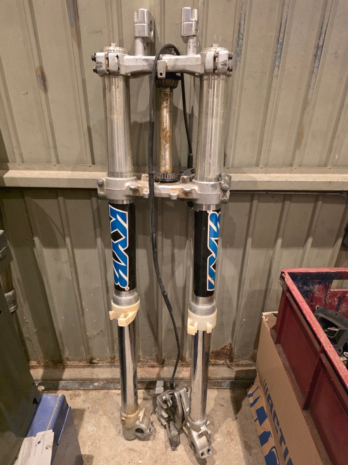 Yamaha YZ 250 2001 Voorvork + Remsysteem, Ophalen of Verzenden, -, -, -